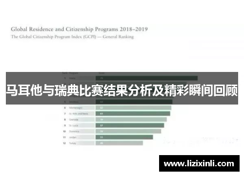 马耳他与瑞典比赛结果分析及精彩瞬间回顾